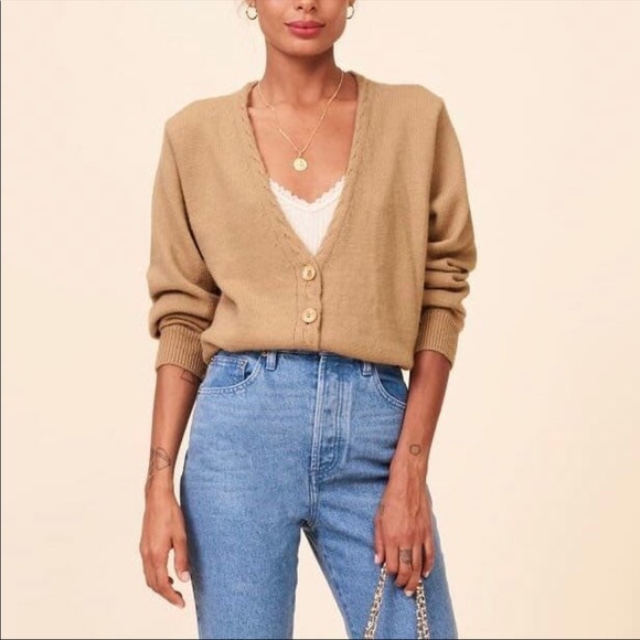 NWT Rouje Anette Sweater in Camel Size 34 US 2 - Picture 2 of 12